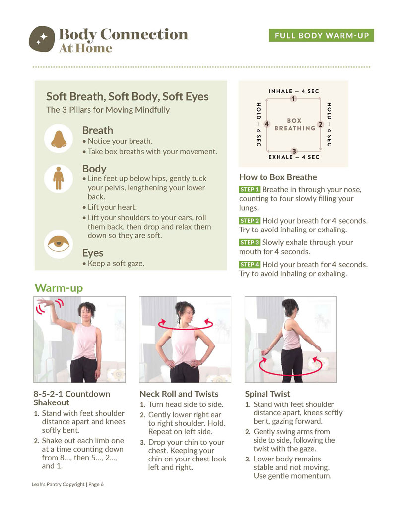 Body Connection Adults - Newsletter Booklet - Image 2